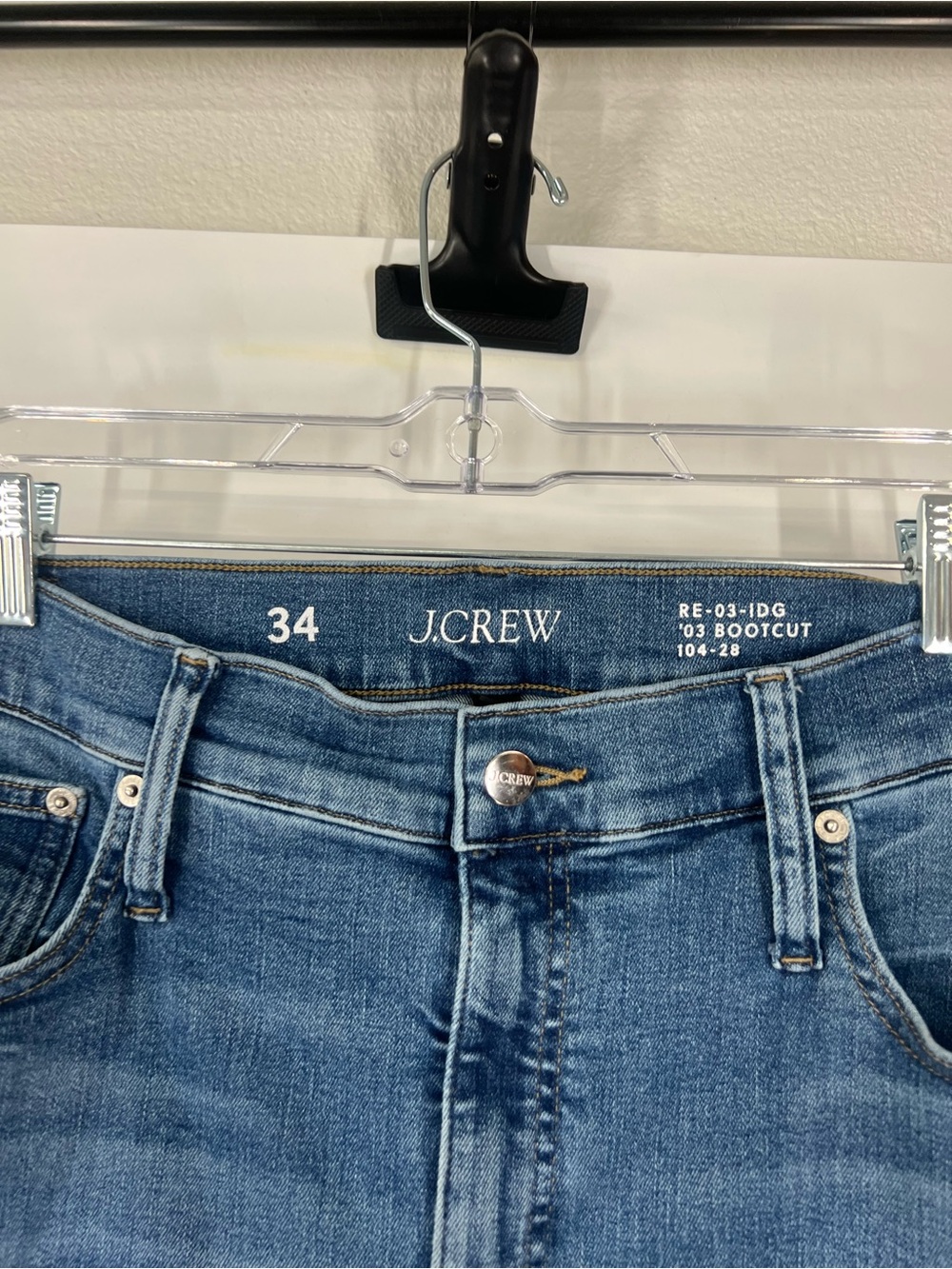 J. Crew High Rise Bootcut Jeans 2003 Super-Stretch - Picture 3 of 8